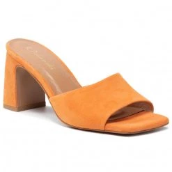 R.Polański Mules Et Sandales Mules / Sandales De Bain R.POLAŃSKI - 1274/A Pomarańczowy Zamsz Orange