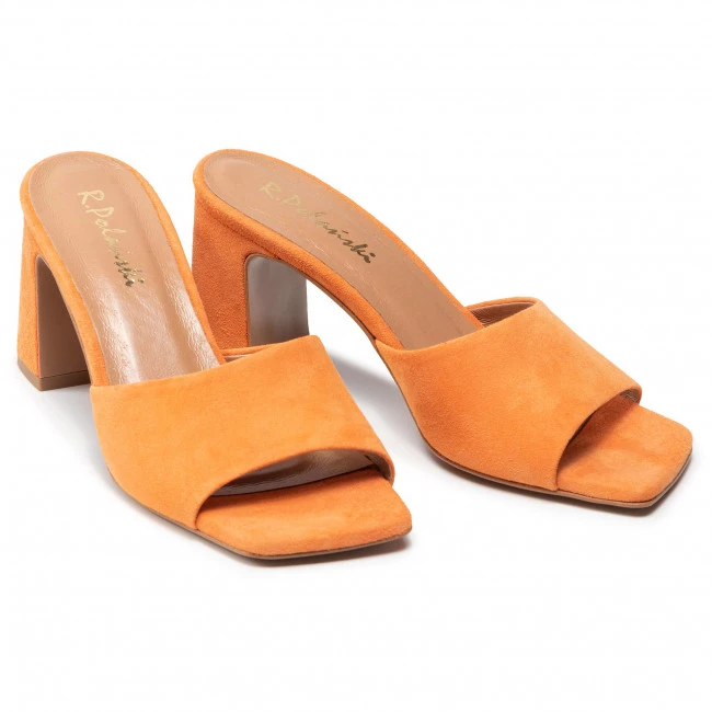 R.Polański Mules Et Sandales Mules / Sandales De Bain R.POLAŃSKI - 1274/A Pomarańczowy Zamsz Orange 5 R.Polański Mules Et Sandales Mules / Sandales De Bain R.POLAŃSKI - 1274/A Pomarańczowy Zamsz Orange – Image 5