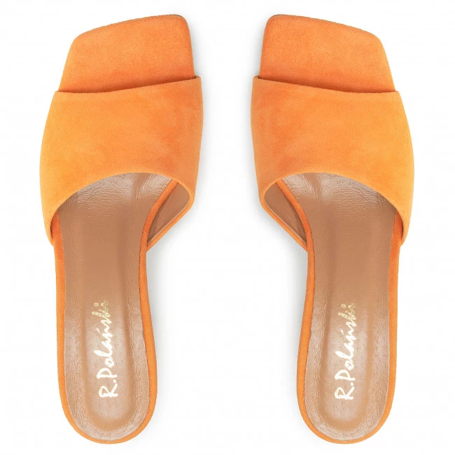 R.Polański Mules Et Sandales Mules / Sandales De Bain R.POLAŃSKI - 1274/A Pomarańczowy Zamsz Orange 6 R.Polański Mules Et Sandales Mules / Sandales De Bain R.POLAŃSKI - 1274/A Pomarańczowy Zamsz Orange – Image 6