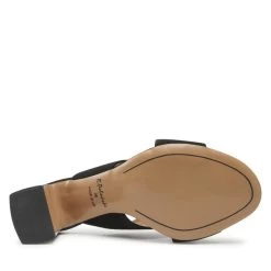 R.Polański Mules Et Sandales Mules / Sandales De Bain R.POLAŃSKI - 1306 Czarny Zamsz Noir -R.Polański Soldes Magasin 0000208876728 04 rz 1