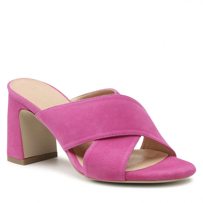 R.Polański Mules Et Sandales Mules / Sandales De Bain R.POLAŃSKI - 1306 Magnolia Zamsz Rose 1 R.Polański Mules Et Sandales Mules / Sandales De Bain R.POLAŃSKI - 1306 Magnolia Zamsz Rose