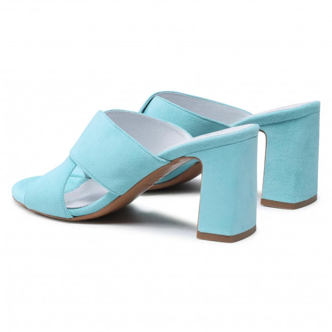 R.Polański Mules Et Sandales Mules / Sandales De Bain R.POLAŃSKI - 1306 Błękitny Zamsz Bleu 3 R.Polański Mules Et Sandales Mules / Sandales De Bain R.POLAŃSKI - 1306 Błękitny Zamsz Bleu – Image 3