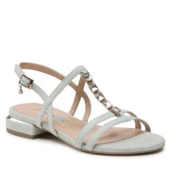 R.Polański Mules Et Sandales Sandales R.POLAŃSKI - 1310 Mięta Zamsz Vert