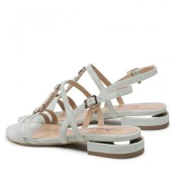 R.Polański Mules Et Sandales Sandales R.POLAŃSKI - 1310 Mięta Zamsz Vert -R.Polański Soldes Magasin 0000208911443 02 rz 1