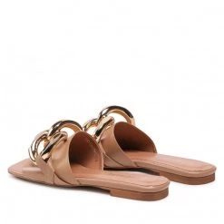 R.Polański Mules Et Sandales Mules / Sandales De Bain R.POLAŃSKI - 1326 Camel Lico Marron -R.Polański Soldes Magasin 0000209006063 02 rz 1