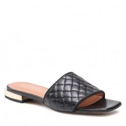 R.Polański Mules Et Sandales Mules / Sandales De Bain R.POLAŃSKI - 1313 Czarna Plecionka Noir