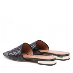 R.Polański Mules Et Sandales Mules / Sandales De Bain R.POLAŃSKI - 1313 Czarna Plecionka Noir -R.Polański Soldes Magasin 0000209017700 02 rz 1