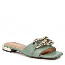 R.Polański Mules Et Sandales Mules / Sandales De Bain R.POLAŃSKI - 1271 Miętowy Lico Vert