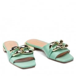 R.Polański Mules Et Sandales Mules / Sandales De Bain R.POLAŃSKI - 1271 Verde Acqua Vert -R.Polański Soldes Magasin 0000209177954 08 plj 1