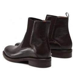 R.Polański Bottes Et Autres Bottines Chelsea R.POLAŃSKI - 1340 Brązowy Lico Marron -R.Polański Soldes Magasin 0000209477474 02 rz