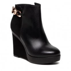 R.Polański Bottes Et Autres Bottines R.POLAŃSKI - 1333 Czarny Lico/Czarny Zamsz Noir