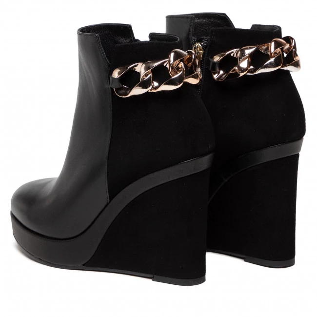 R.Polański Bottes Et Autres Bottines R.POLAŃSKI - 1333 Czarny Lico/Czarny Zamsz Noir 3 R.Polański Bottes Et Autres Bottines R.POLAŃSKI - 1333 Czarny Lico/Czarny Zamsz Noir – Image 3