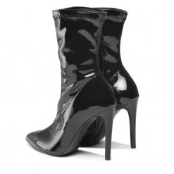 R.Polański Bottes Et Autres Bottines R.POLAŃSKI - 1360 Czarny Lakier Noir -R.Polański Soldes Magasin 0000209481679 02 pl