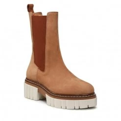 R.Polański Bottes Et Autres Bottines Chelsea R.POLAŃSKI - 1337 Camel Marron