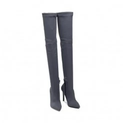 Bottes Et Autres Cuissardes R.Polański - 1378 Gris Gris -R.Polański Soldes Magasin 0000209600773 04 fp