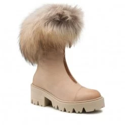 R.Polański Bottes Et Autres Bottines R.POLAŃSKI - 1405/K Ekri Nubuk Beige