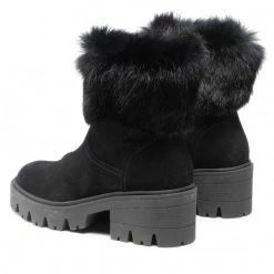 R.Polański Bottes Et Autres Bottines R.POLAŃSKI - 1403 Czarny Lis Noir -R.Polański Soldes Magasin 0000209731361 02 wj