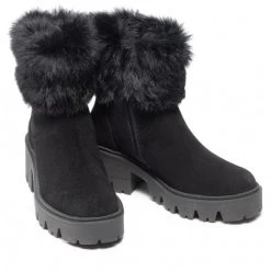 R.Polański Bottes Et Autres Bottines R.POLAŃSKI - 1403 Czarny Lis Noir -R.Polański Soldes Magasin 0000209731361 07 wj