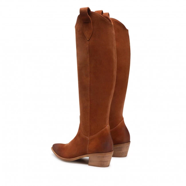 R.Polański Bottes Et Autres Bottes R.POLAŃSKI - 1416 Rudy 036 Zamsz Marron 3 R.Polański Bottes Et Autres Bottes R.POLAŃSKI - 1416 Rudy 036 Zamsz Marron – Image 3