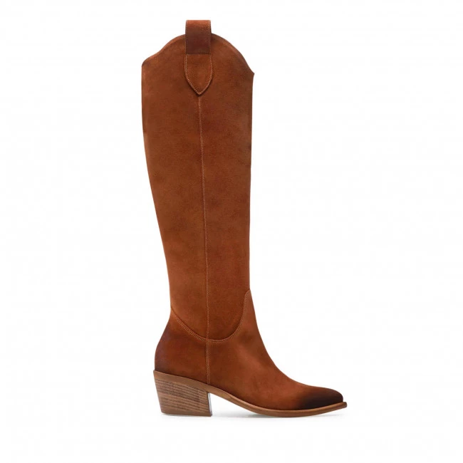 R.Polański Bottes Et Autres Bottes R.POLAŃSKI - 1416 Rudy 036 Zamsz Marron 2 R.Polański Bottes Et Autres Bottes R.POLAŃSKI - 1416 Rudy 036 Zamsz Marron – Image 2