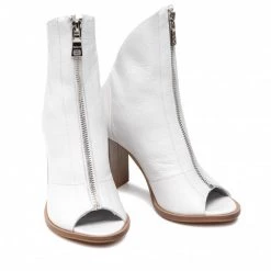 R.Polański Bottes Et Autres Bottines R.POLAŃSKI - 1402 Biały Lico Blanc -R.Polański Soldes Magasin 0000300010686 03 bs kopia