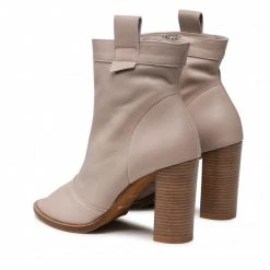 R.Polański Bottes Et Autres Bottines R.POLAŃSKI - 1412 Beżowy Lico Beige -R.Polański Soldes Magasin 0000300010921 02 rz