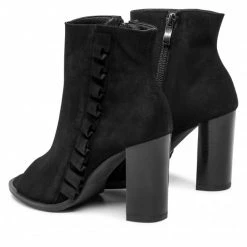 R.Polański Bottes Et Autres Bottines R.POLAŃSKI - 1413 Czarny Zamsz Noir -R.Polański Soldes Magasin 0000300016091 02 rz 1