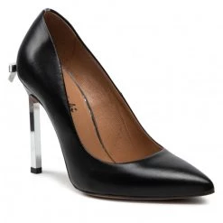 R.Polański Chaussures Basses Talons Aiguilles R.POLAŃSKI - 1223 Czarny Lico Noir