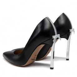 R.Polański Chaussures Basses Talons Aiguilles R.POLAŃSKI - 1223 Czarny Lico Noir -R.Polański Soldes Magasin 0000300017999 02 plj