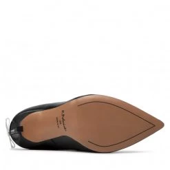 R.Polański Chaussures Basses Talons Aiguilles R.POLAŃSKI - 1223 Czarny Lico Noir -R.Polański Soldes Magasin 0000300017999 08 plj