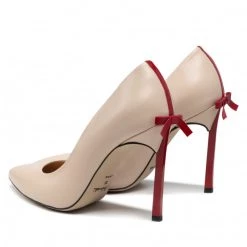 R.Polański Chaussures Basses Talons Aiguilles R.POLAŃSKI - 1223 Beżowy Lico/Czerwony Beige 8 R.Polański Chaussures Basses Talons Aiguilles R.POLAŃSKI - 1223 Beżowy Lico/Czerwony Beige -R.Polański Soldes Magasin 0000300019283 02 plj