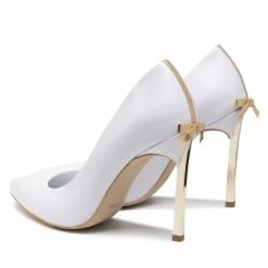 R.Polański Chaussures Basses Talons Aiguilles R.POLAŃSKI - 1223 Biały Lico/Złoty Blanc 8 R.Polański Chaussures Basses Talons Aiguilles R.POLAŃSKI - 1223 Biały Lico/Złoty Blanc -R.Polański Soldes Magasin 0000300019368 02 plj