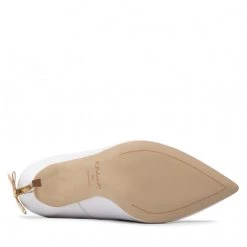 R.Polański Chaussures Basses Talons Aiguilles R.POLAŃSKI - 1223 Biały Lico/Złoty Blanc 9 R.Polański Chaussures Basses Talons Aiguilles R.POLAŃSKI - 1223 Biały Lico/Złoty Blanc -R.Polański Soldes Magasin 0000300019368 08 plj