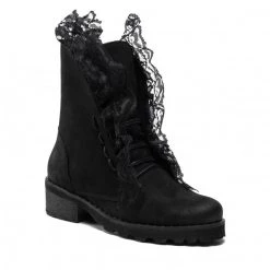 R.Polański Bottes Et Autres Bottines R.POLAŃSKI - 0890/K Czarny Nubuk Noir