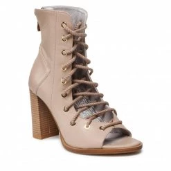 R.Polański Bottes Et Autres Bottines R.POLAŃSKI - 1406 Beżowy Lico Beige