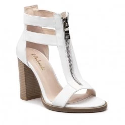 R.Polański Mules Et Sandales Sandales R.POLAŃSKI - 1410 Biały Lico Blanc