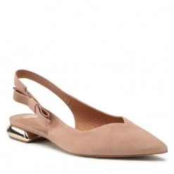 R.Polański Mules Et Sandales Sandales R.POLAŃSKI - 1017/L Beż Zamsz Marron