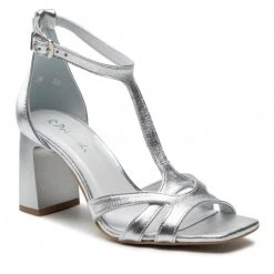 R.Polański Mules Et Sandales Sandales R.POLAŃSKI - 1472 Srebrny Kryształ Argent