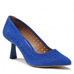 R.Polański Chaussures Basses R.POLAŃSKI - 1473 Chaber Zamsz Bleu