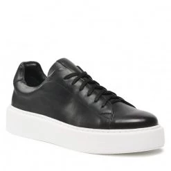 R.Polański Chaussures Basses Sneakers R.POLAŃSKI - 1476 Czarny Lico Noir