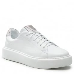 R.Polański Chaussures Basses Sneakers R.POLAŃSKI - 1476 Biały Lico Blanc