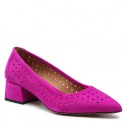 R.Polański Chaussures Basses R.POLAŃSKI - 1478 Fuksja Zamsz Violet