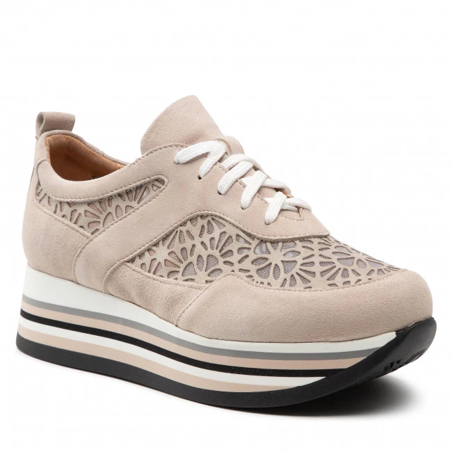 R.Polański Chaussures Basses Sneakers R.POLAŃSKI - 1481 Beżowy Zamsz Beige 1 R.Polański Chaussures Basses Sneakers R.POLAŃSKI - 1481 Beżowy Zamsz Beige