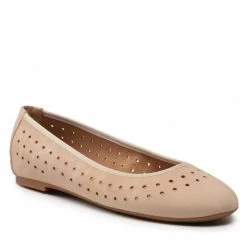 R.Polański Chaussures Basses Ballerines R.POLAŃSKI - 1484 Cappuccino Zamsz Beige