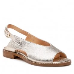 R.Polański Mules Et Sandales Sandales R.POLAŃSKI - 1440 Złoty Kryształ Or