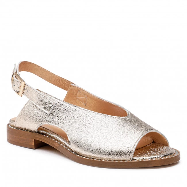 R.Polański Mules Et Sandales Sandales R.POLAŃSKI - 1440 Złoty Kryształ Or 1 R.Polański Mules Et Sandales Sandales R.POLAŃSKI - 1440 Złoty Kryształ Or