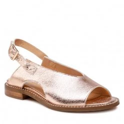 R.Polański Mules Et Sandales Sandales R.POLAŃSKI - 1440 Szampański Kryształ Rose