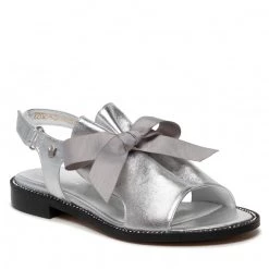 R.Polański Mules Et Sandales Sandales R.POLAŃSKI - 1435 Srebrny Lico Argent