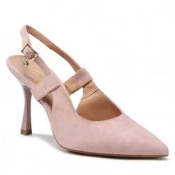 R.Polański Mules Et Sandales Sandales R.POLAŃSKI - 1442 Różowy Zamsz Rose