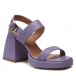 R.Polański Mules Et Sandales Sandales R.POLAŃSKI - 1451 Fioletowy Polina 288 Lico Violet